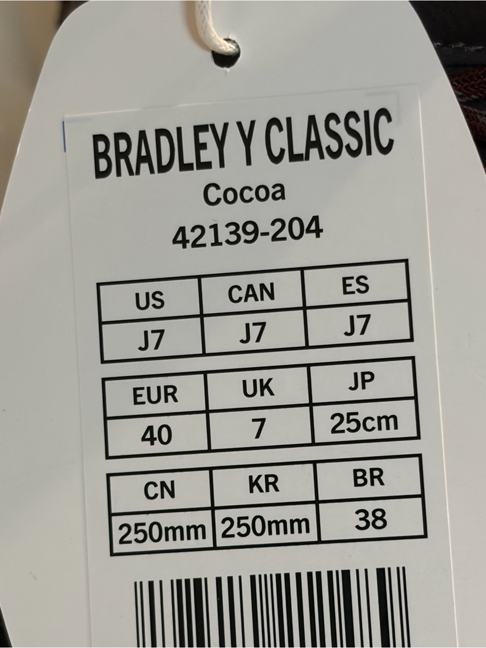 Hey Dude Bradley Y Classic Boot. Cocoa. Water Repellent. Boys/Youth 7 - Picture 3 of 8